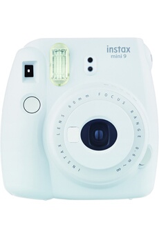 INSTAX MINI 9 BLANC CENDRE Très bon état Fujifilm reconditionné disponible sur Darty