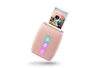 INSTAX MINI LINK III ROSE POUDRE Très bon état Fujifilm reconditionné disponible sur Darty