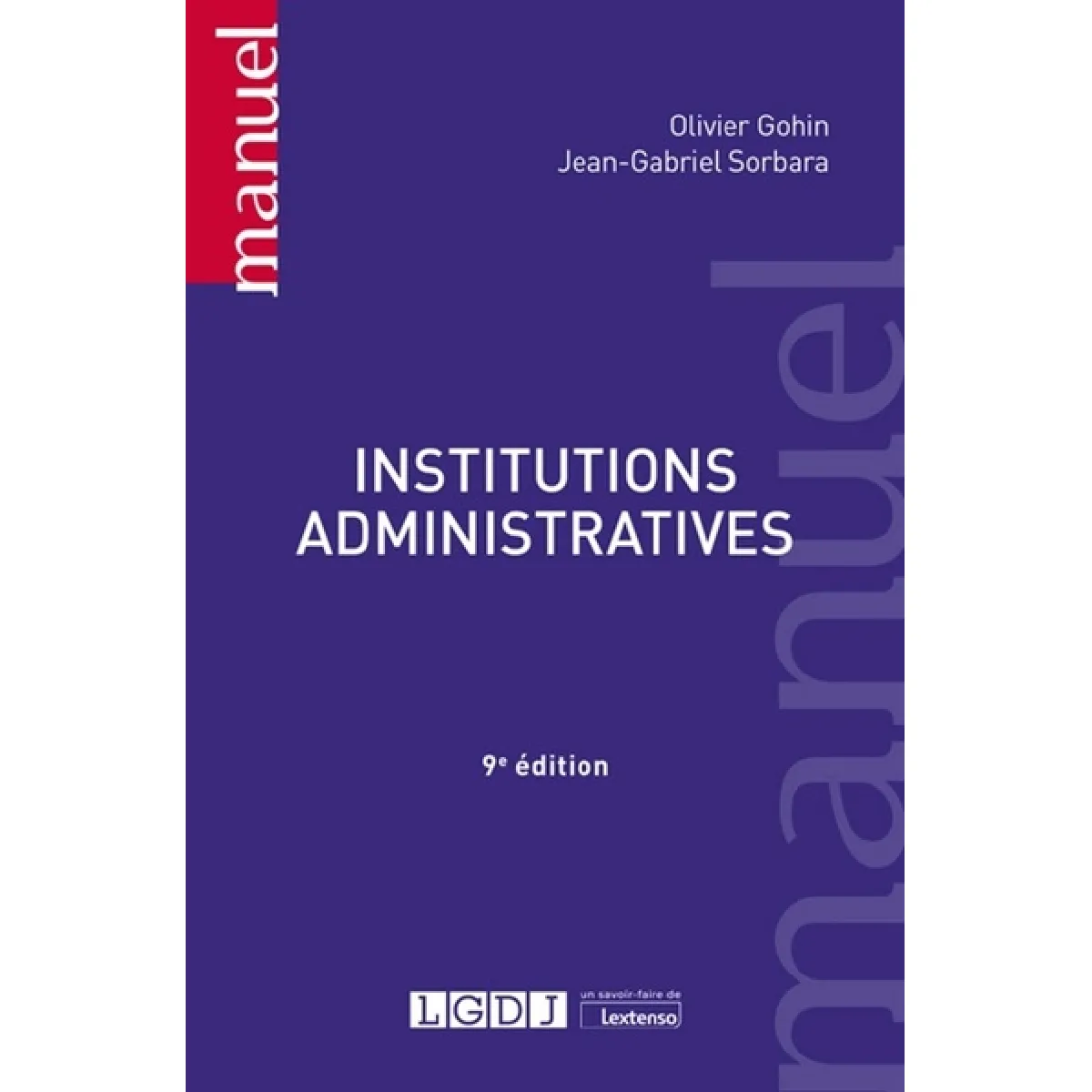 Acheter Institutions administratives État correct - 21,90 € Institutions administratives État correct N/A (Il ne s'agit pas d'une marque reconditionné disponible sur Rue du Commerce Seconde Vie