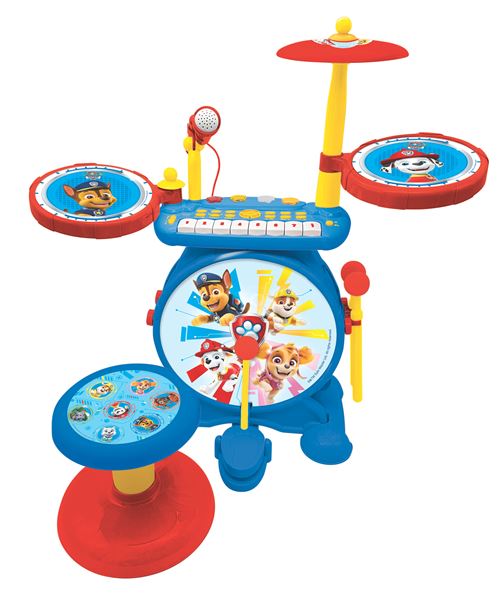 Instrument de musique Lexibook Batterie électronique Paw Patrol Pat’Patrouille État correct Lexibook reconditionné disponible sur Fnac