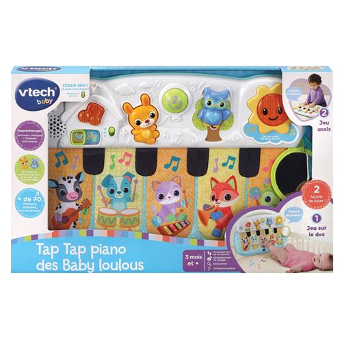 Instrument de musique Vtech Baby Tap Tap piano des Baby loulous État correct VTech Baby reconditionné disponible sur Fnac