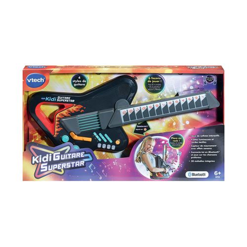 Instrument de musique Vtech Kidi guitare Superstar Noir État correct VTech reconditionné disponible sur Fnac | Dero