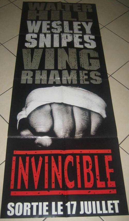 Invincible AFFICHE CINEMA ORIGINALE État correct N/A reconditionné disponible sur Fnac