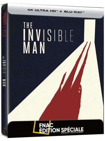 Invisible Man SteelBook® Edition Spéciale Fnac Blu-ray 4K ultra HD État correct - 65,20 € Invisible Man SteelBook® Edition Spéciale Fnac Blu-ray 4K ultra HD État correct reconditionné disponible sur Fnac