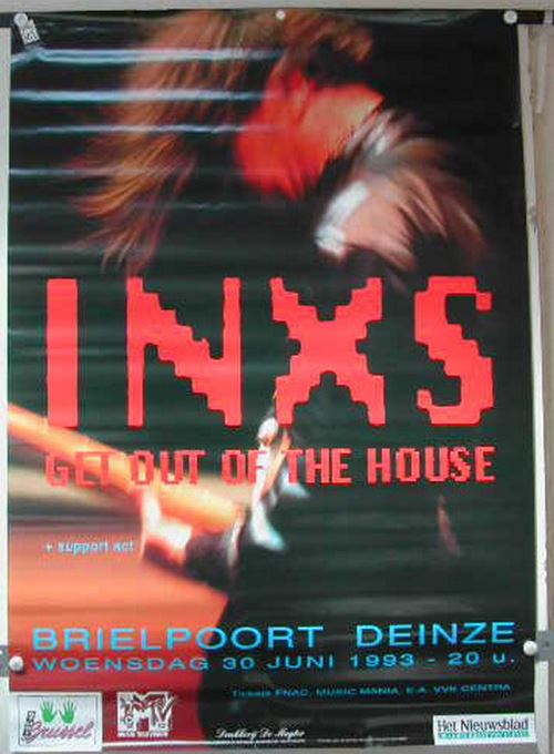 INXS - 68x98 cm - AFFICHE / POSTER État correct N/A reconditionné disponible sur Fnac