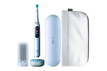 IO 10 Blanche Connectee Bluetooth + Pochette Très bon état Oral-B reconditionné disponible sur Darty