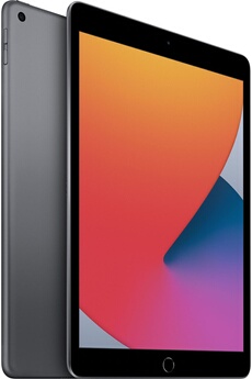 iPad 10,2'' 128 Go Gris Sidéral Wi-Fi 8ème génération 2020 Très bon état Apple reconditionné disponible sur Darty