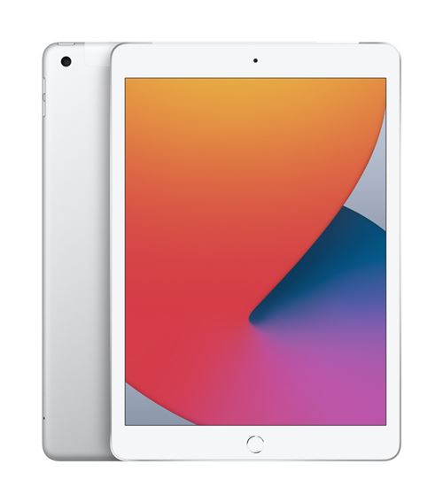 iPad 10,2'' 32 Go Argent WI-FI Cellular 8ème génération Mi 2020 État correct Apple reconditionné disponible sur Fnac