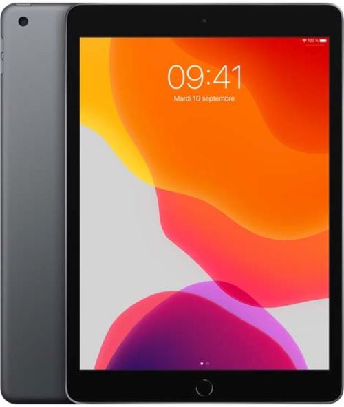 iPad 10,2"" 32 Go Wi-Fi Gris sidéral 7ème génération 2019 État correct Apple reconditionné disponible sur Fnac
