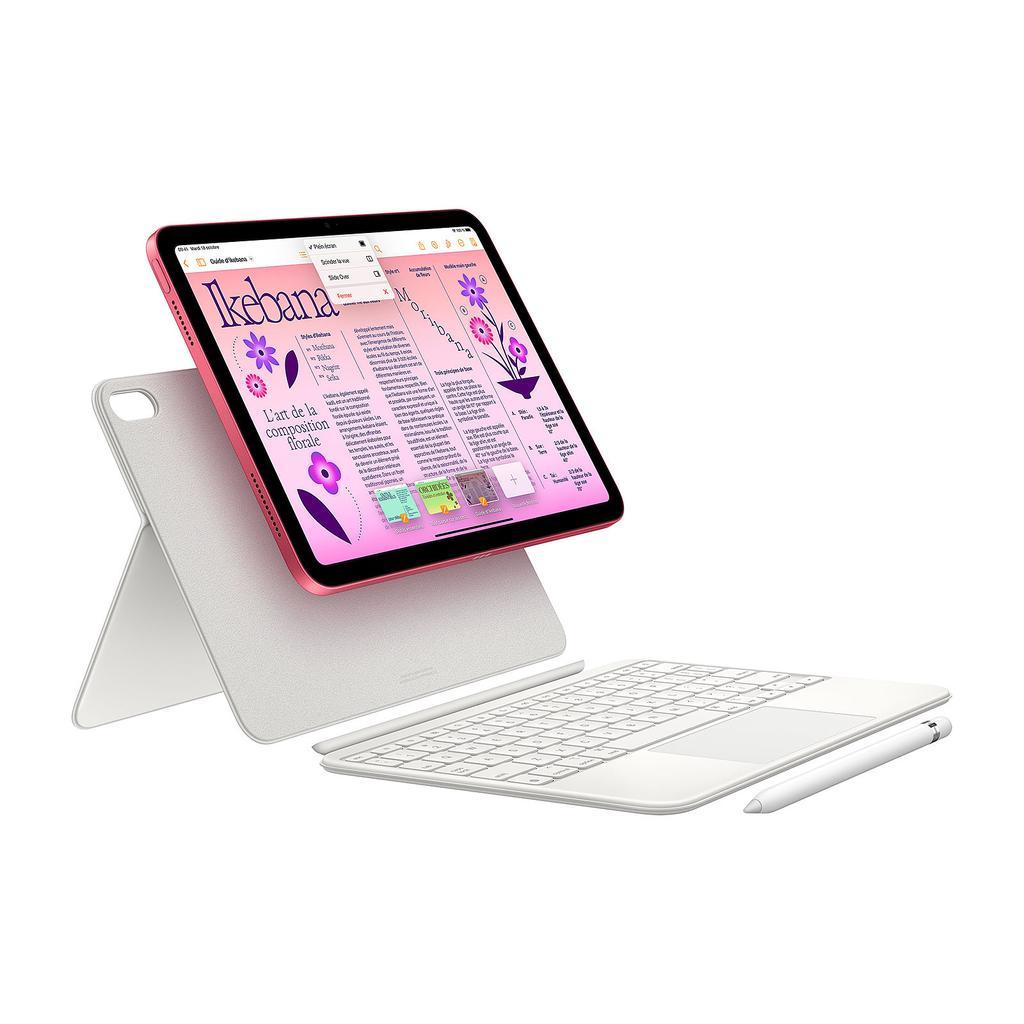 Voir photo 6 de iPad 10.9"" (2022) 10e génération 64 Go - WiFi - Rose | Dero iPad 10.9"" (2022) 10e génération 64 Go - WiFi - Rose Reconditionné Apple reconditionné photo 6 | Dero