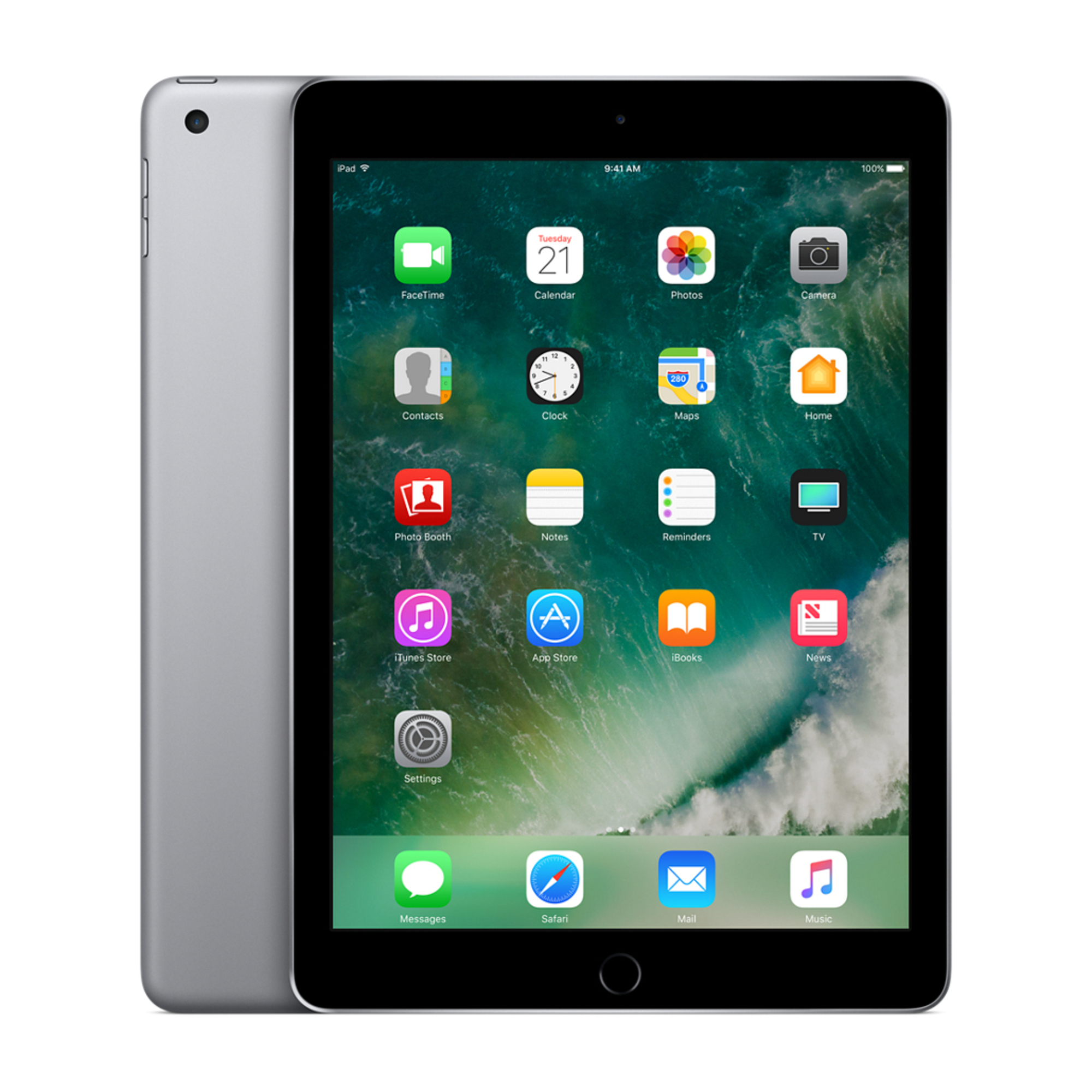 iPad 5 32 Go 24,6 cm (9.7 ) Wi-Fi 5 (802.11ac) iOS 10 Gris - Bon état Bon état Apple reconditionné disponible sur Pixmania
