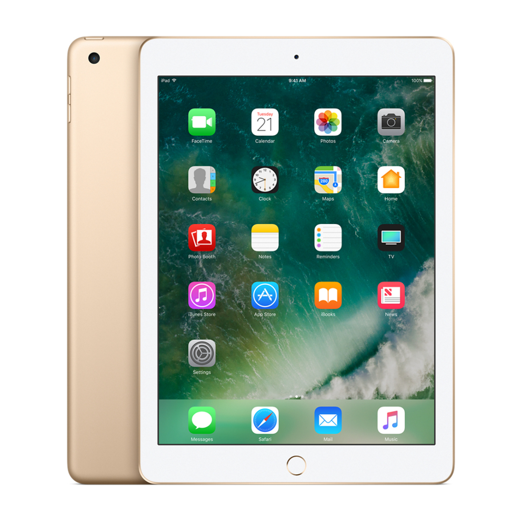 iPad 5 32 Go 24,6 cm (9.7 ) Wi-Fi 5 (802.11ac) iOS 10 Or - Très bon état Très bon état Apple reconditionné disponible sur Pixmania