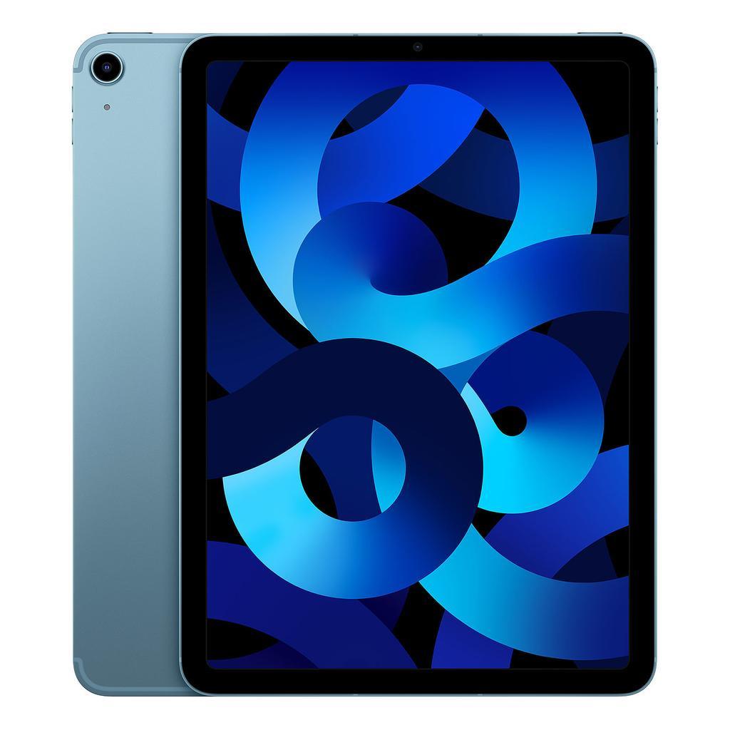 iPad Air 10.9" (2022) 5e génération 256 Go - WiFi + 5G - Bleu Reconditionné - 500,00 € iPad Air 10.9" (2022) 5e génération 256 Go - WiFi + 5G - Bleu Reconditionné Apple reconditionné disponible sur Backmarket
