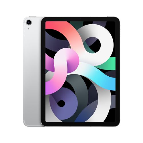 iPad Air 10,9'' 256 Go Argent Wi-Fi Cellular 4ème génération Fin 2020 État correct reconditionné disponible sur Fnac