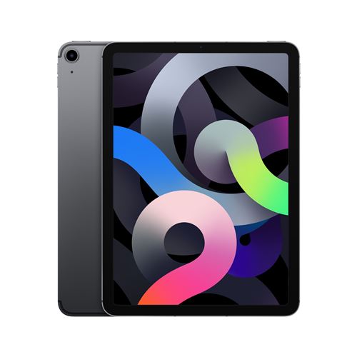 iPad Air 10,9'' 256 Go Gris Sidéral Wi-Fi Cellular 4ème génération Fin 2020 État correct Apple reconditionné disponible sur Fnac