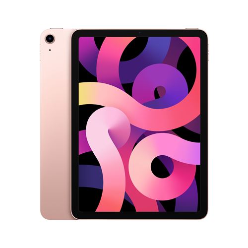 iPad Air 10,9'' 256 Go Or Rose Wi-Fi 4ème génération Fin 2020 État correct Apple reconditionné disponible sur Fnac