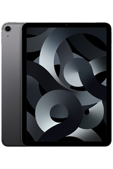 IPAD AIR 10,9" PUCE APPLE M1 256 GO GRIS SIDERAL 5G 5EME GENERATION 2022 Bon état Apple reconditionné disponible sur Darty | Dero