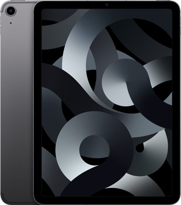 iPad Air (2022) 10.9" 64 GB WiFi + 5G Gris sidéral Parfait état Apple reconditionné disponible sur Refurbed | Dero