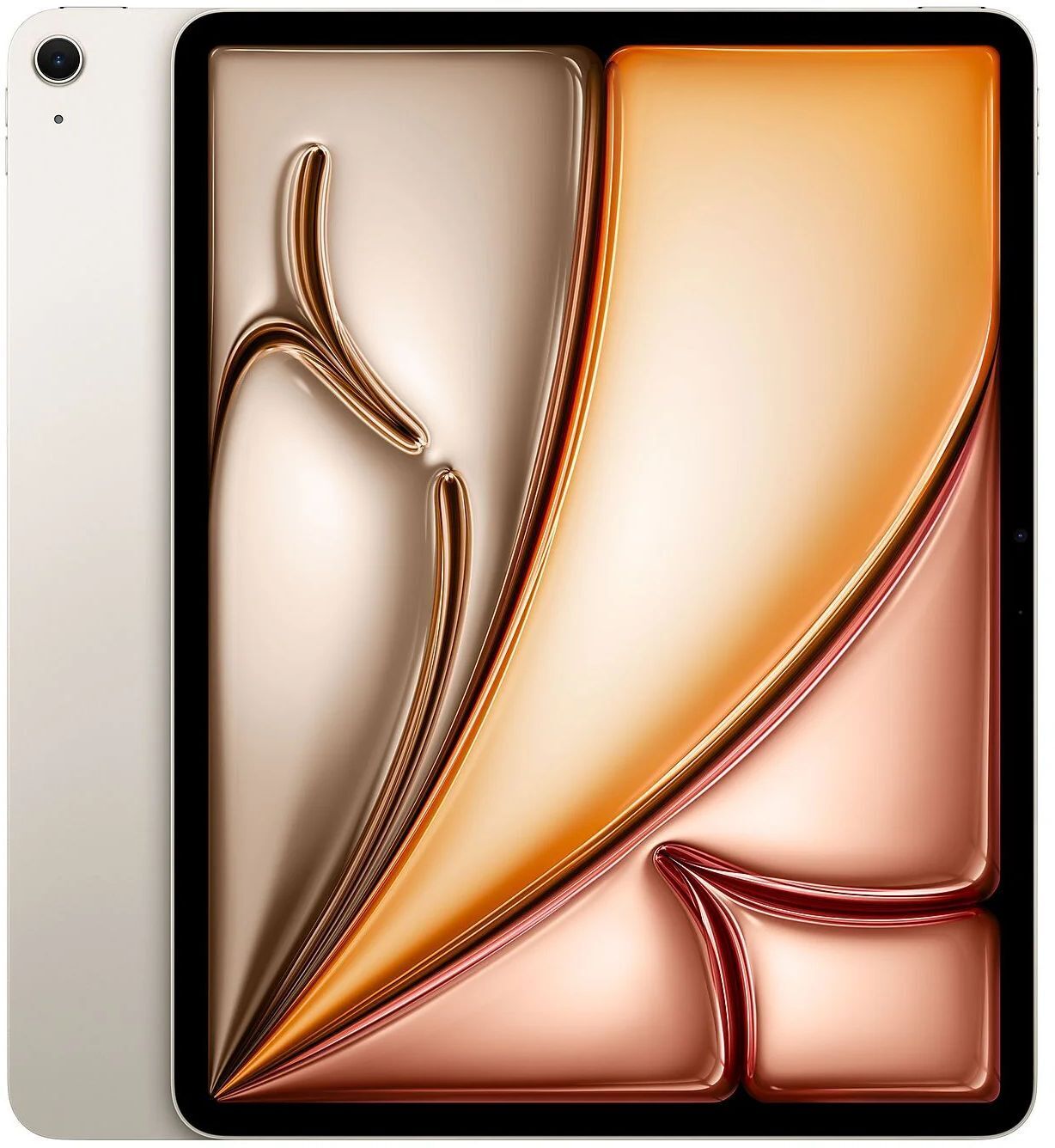 iPad Air (2024) 13" 256 GB Lumière stellaire WiFi + 5G Parfait état Apple reconditionné disponible sur Refurbed | Dero