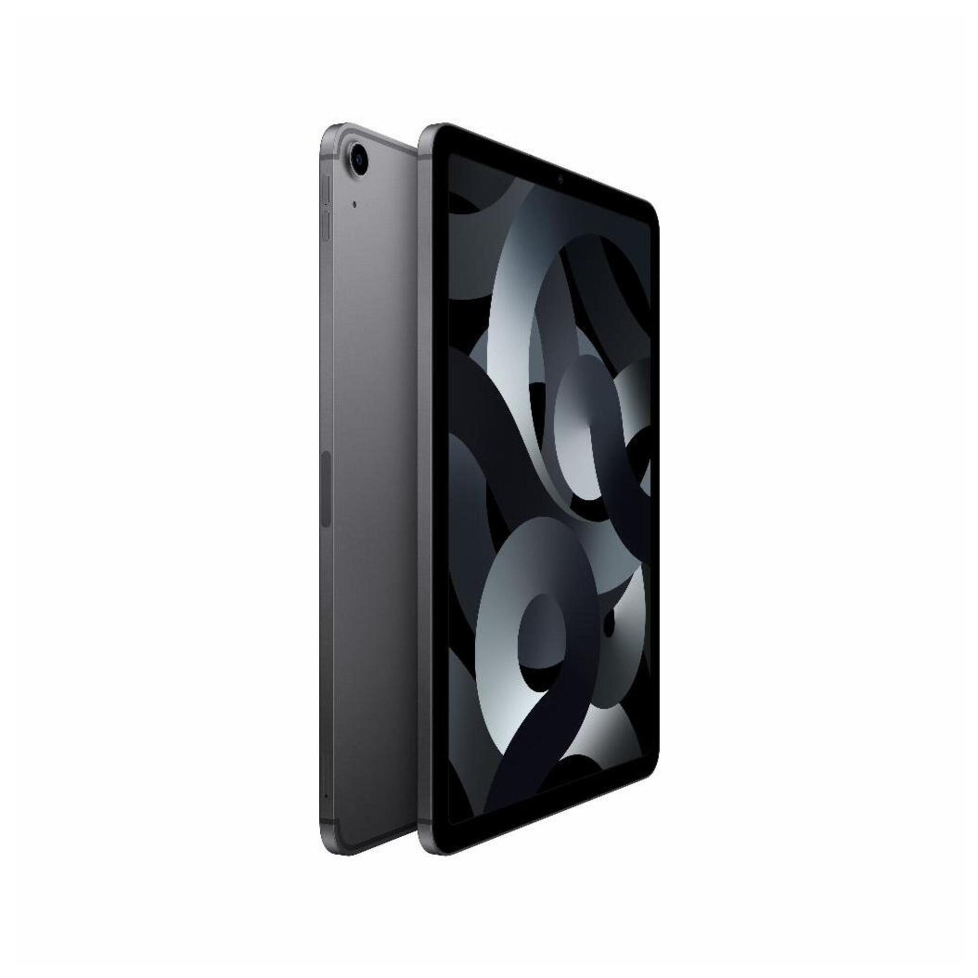 iPad Air 5e génération 10,9  Puce M1 (2022), 256 Go - WiFi + Cellular 5G - Gris Sidéral - Très bon état Très bon état Apple reconditionné photo 2 | Dero