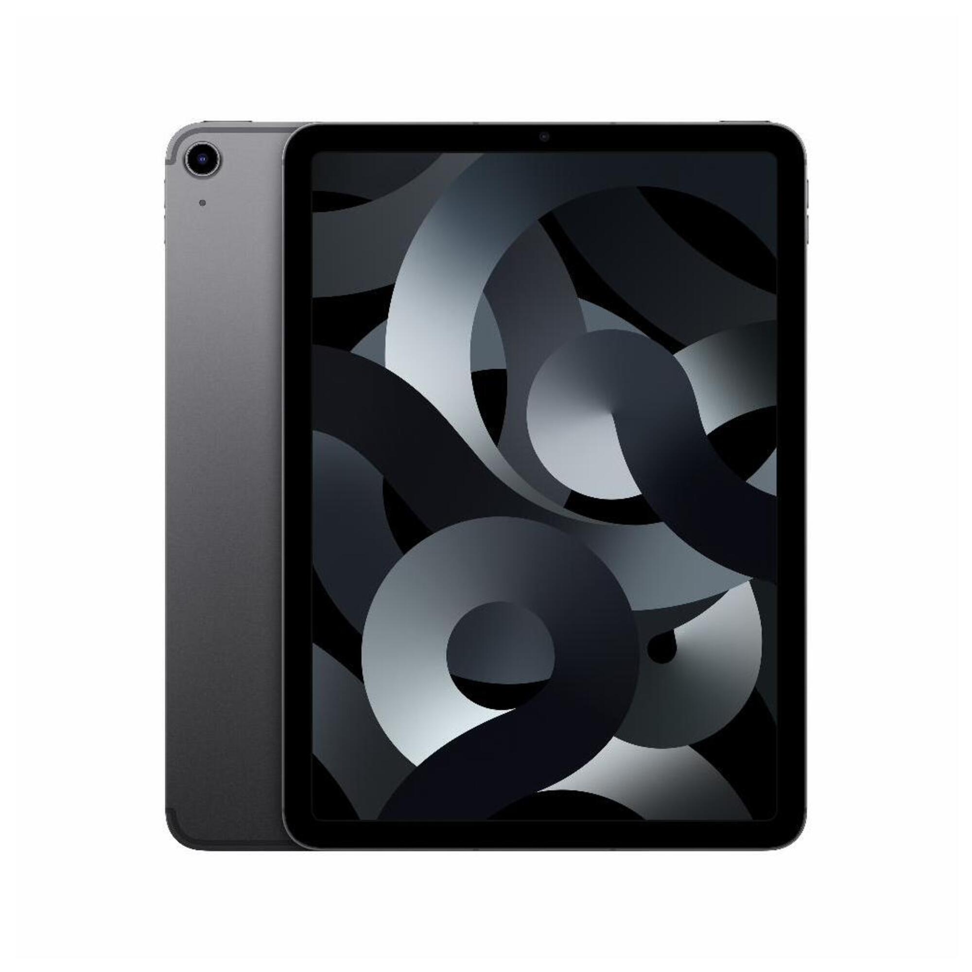 iPad Air 5e génération 10,9  Puce M1 (2022), 256 Go - WiFi + Cellular 5G - Gris Sidéral - Très bon état Très bon état Apple reconditionné disponible sur Pixmania | Dero