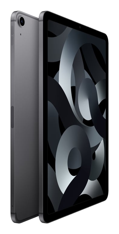 iPad Air 5e génération 10,9  Puce M1 (2022), 64 Go - WiFi + Cellular 5G - Gris Sidéral - Très bon état Très bon état Apple reconditionné photo 2 | Dero