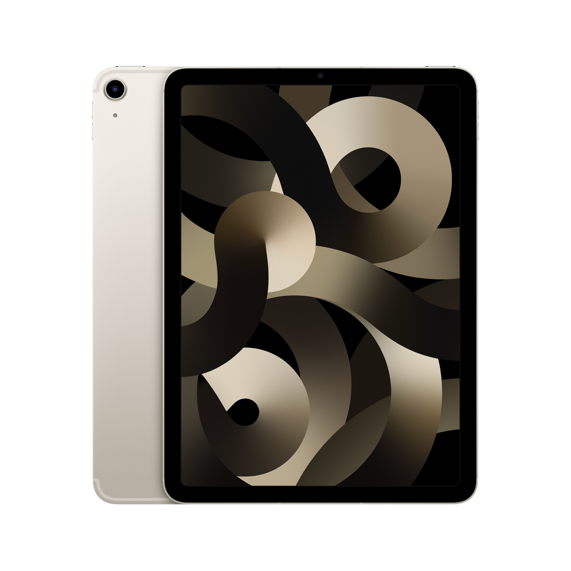 iPad Air 5e génération 10,9 Puce M1 (2022), 64 Go - WiFi - Lumiere stellaire - Excellent état Parfait état Apple reconditionné disponible sur Pixmania