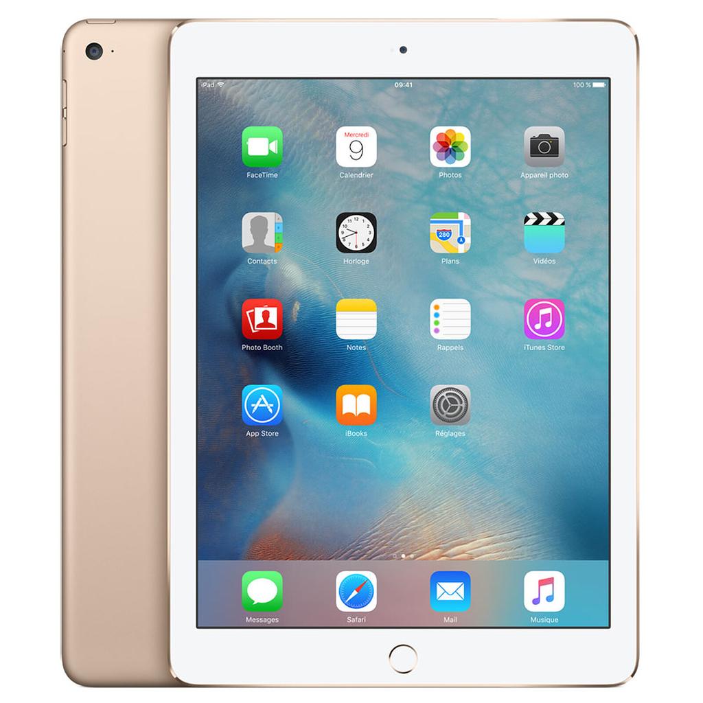 Acheter iPad Air 9.7"" (2015) 2e génération 32 Go - WiFi - Or Reconditionné - 89,00 € | Dero iPad Air 9.7"" (2015) 2e génération 32 Go - WiFi - Or Reconditionné Apple reconditionné disponible sur Backmarket | Dero