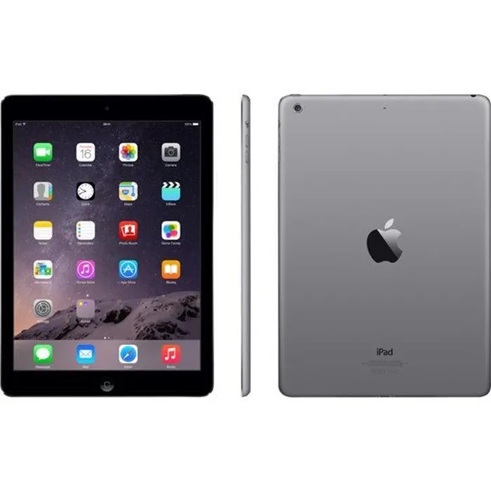 iPad Air Wi-Fi Gris sidéral 16Go (MD785NF/B) Reconditionné - 112,27 € iPad Air Wi-Fi Gris sidéral 16Go (MD785NF/B) Reconditionné Apple reconditionné disponible sur Cdiscount Seconde Vie
