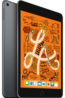 iPad Mini 64 Go WiFi Gris sidéral 7.9"" 2019 5 ème génération Bon état Apple reconditionné disponible sur Darty
