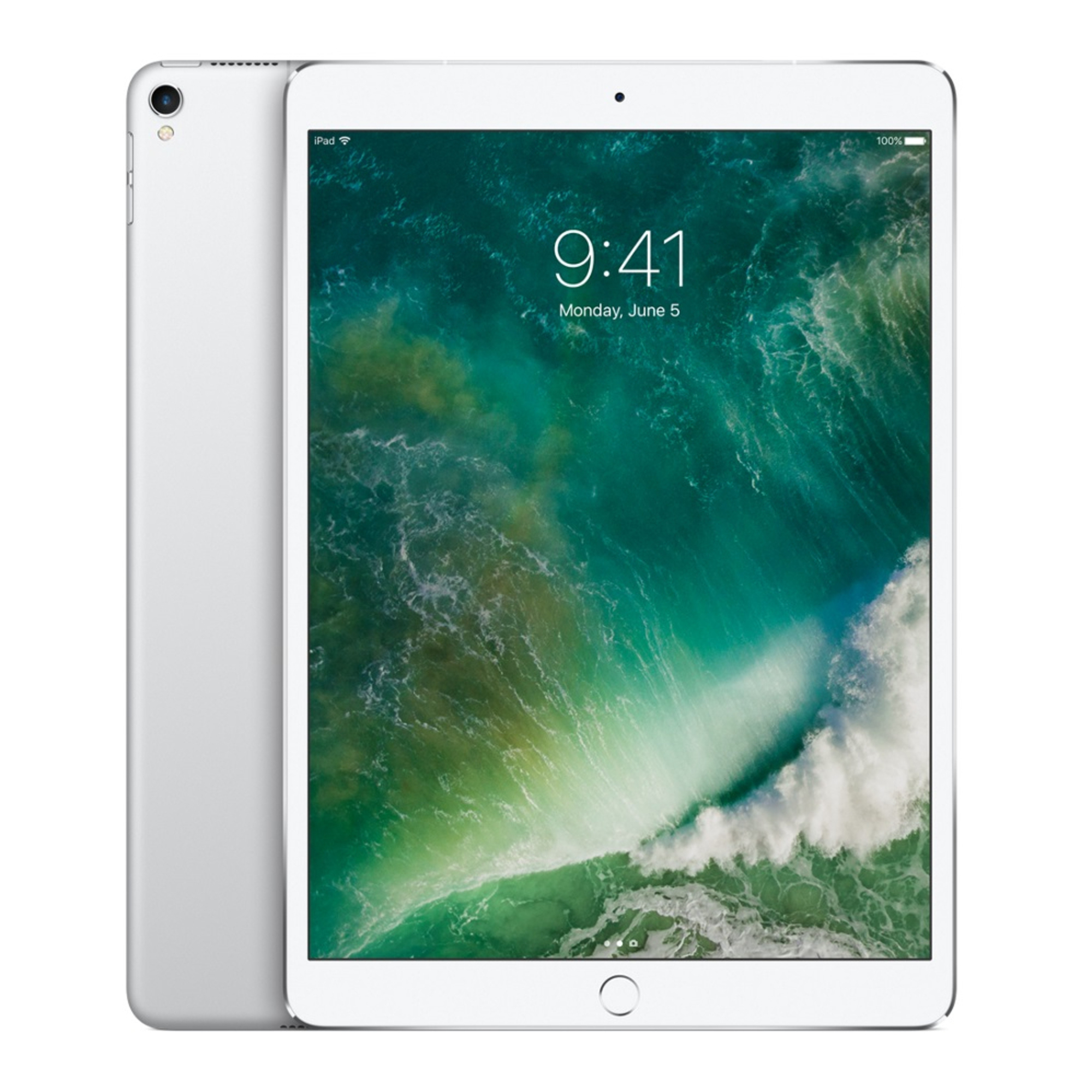 iPad Pro (10.5 ) 64 Go 26,7 cm Wi-Fi 5 (802.11ac) iOS 10 Argent - Très bon état Très bon état Apple reconditionné disponible sur Pixmania
