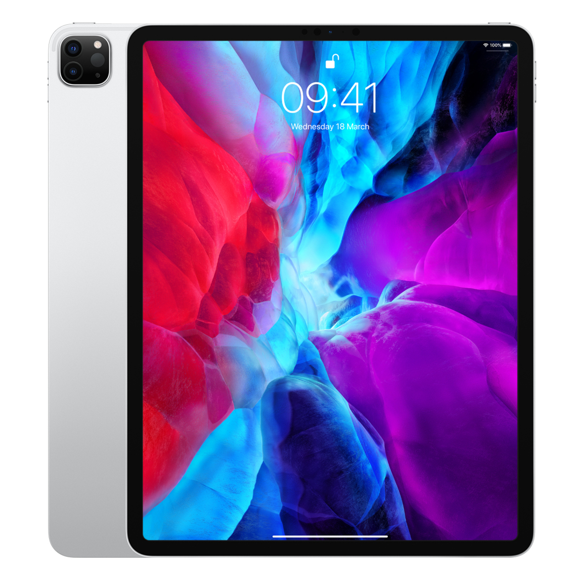 iPad Pro 4 256 Go 32,8 cm (12.9 ) Wi-Fi 6 (802.11ax) iPadOS Argent - Excellent état Parfait état Apple reconditionné disponible sur Pixmania