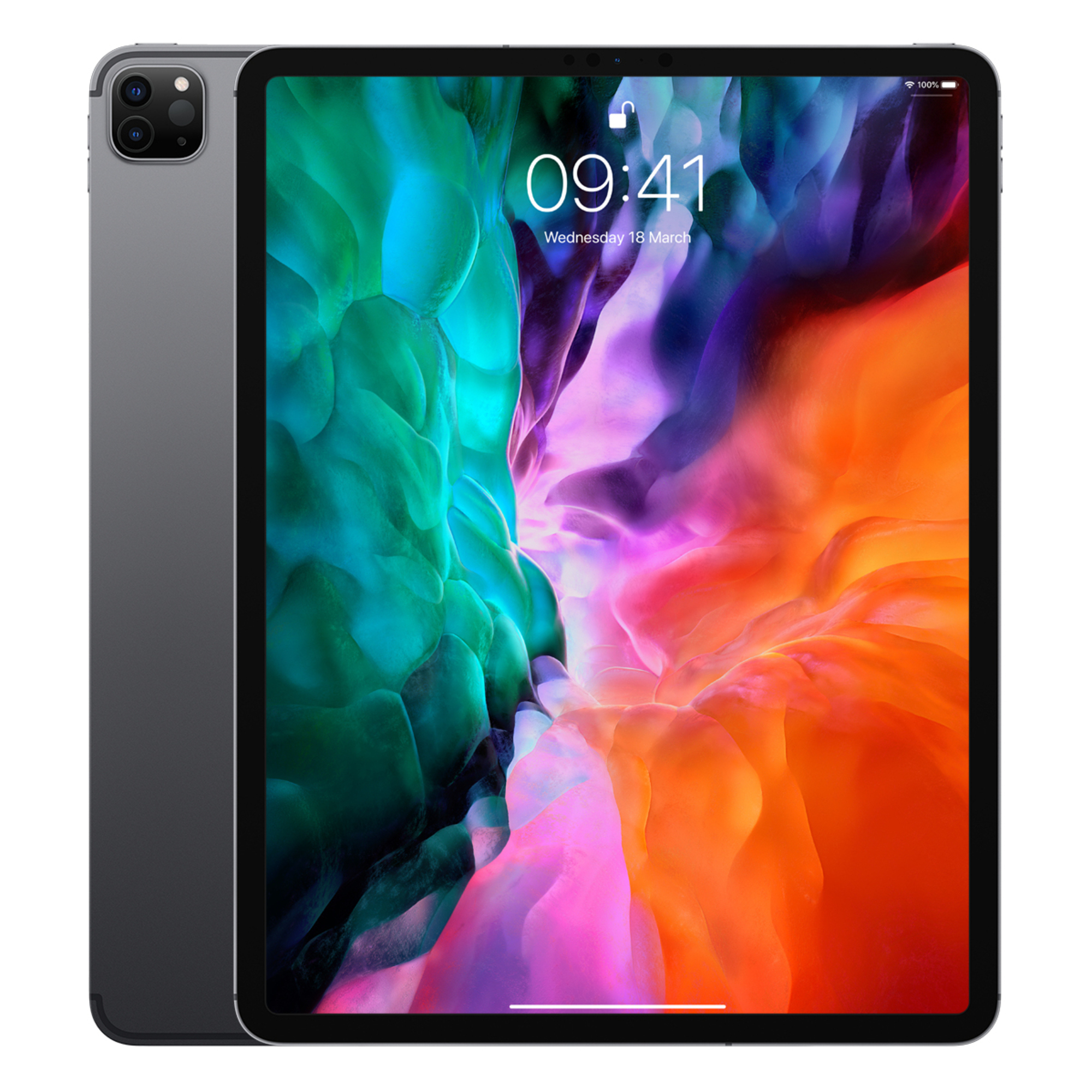 iPad Pro 4 (4G) LTE 128 Go 32,8 cm (12.9 ) Wi-Fi 6 (802.11ax) iPadOS Gris - Excellent état Parfait état Apple reconditionné disponible sur Pixmania