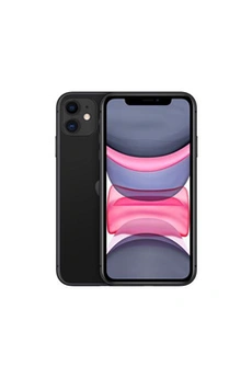 iPhone 11 - 4G smartphone - double SIM / Mémoire interne 64 Go - Ecran LCD - 6.1"" - 1792 x 828 pixels - 2x caméras arrière 12 MP, 12 MP - front Bon état Apple reconditionné disponible sur Darty