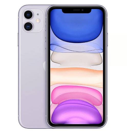 iPhone 11 6,1" 64 Go Mauve Reconditionné avec BATTERIE NEUVE État correct N/A reconditionné disponible sur Fnac