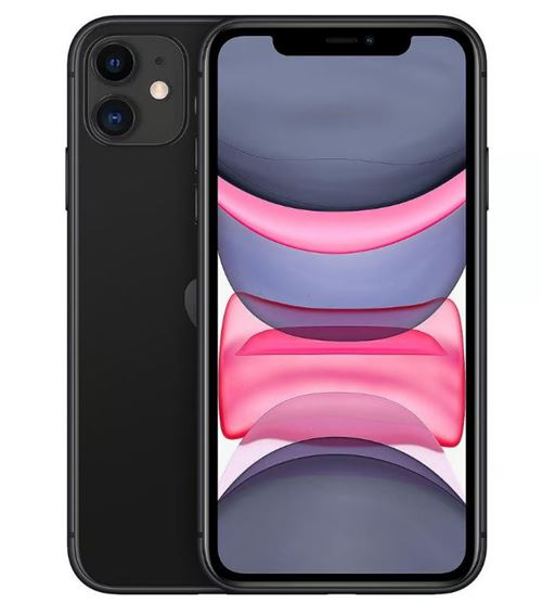 iPhone 11 6,1 64 Go Noir Reconditionné avec BATTERIE NEUVE État correct N/A reconditionné disponible sur Fnac