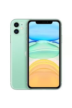 iPhone 11 6,1" 64 Go Vert Reconditionné avec BATTERIE NEUVE Bon état Apple reconditionné disponible sur Darty