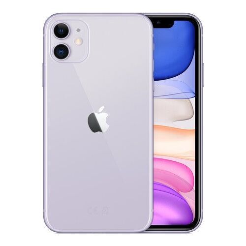 iPhone 11 64 GB Dual-SIM (eSIM, Nano-SIM) violet Parfait état Apple reconditionné disponible sur Refurbed | Dero