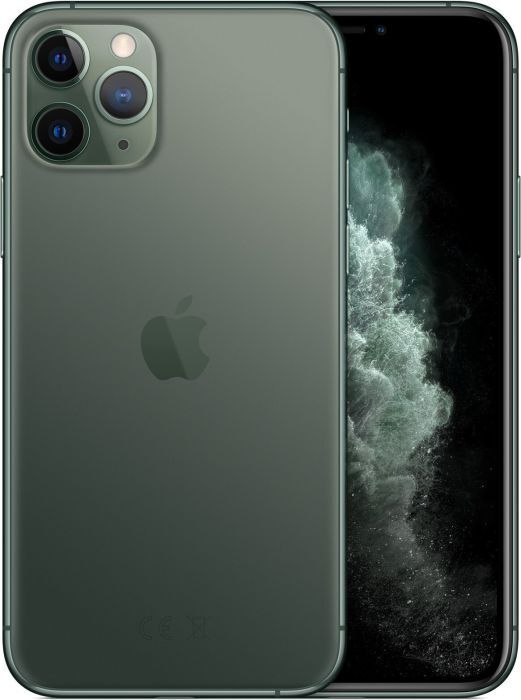 iPhone 11 Pro 256 GB Dual-SIM (eSIM, Nano-SIM) Vert Nuit Parfait état Apple reconditionné disponible sur Refurbed