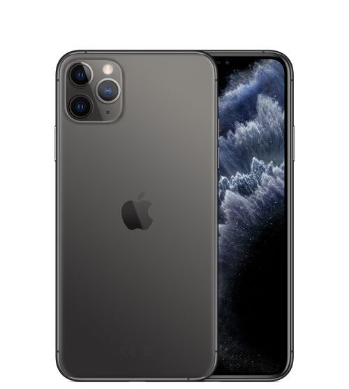 iPhone 11 Pro Max 256 GB Dual-SIM (eSIM, Nano-SIM) Gris Sidéral Bon état Apple reconditionné disponible sur Refurbed