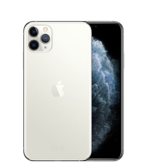 iPhone 11 Pro Max 512 GB Dual-SIM (eSIM, Nano-SIM) argent Bon état Apple reconditionné disponible sur Refurbed