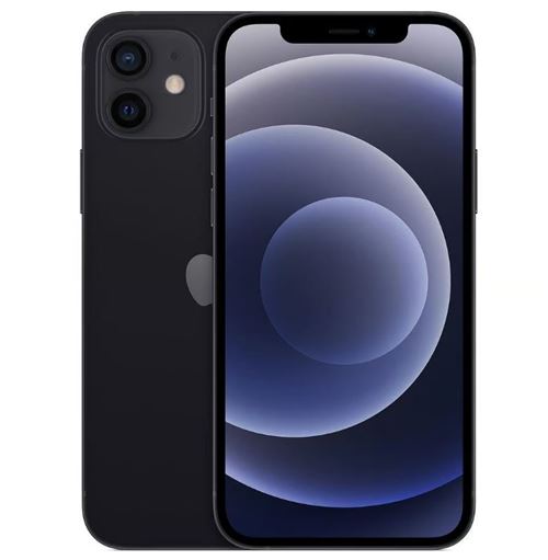 iPhone 12 6,1 128 Go Noir Reconditionné avec BATTERIE NEUVE État correct N/A reconditionné disponible sur Fnac