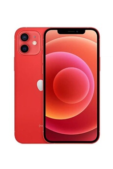 iPhone 12 6,1 128 Go Rouge Reconditionné avec BATTERIE NEUVE Bon état Apple reconditionné disponible sur Darty