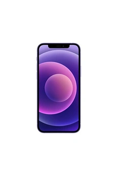 iPhone 12 6,1" 64 Go Double SIM 5G Mauve Bon état reconditionné disponible sur Darty