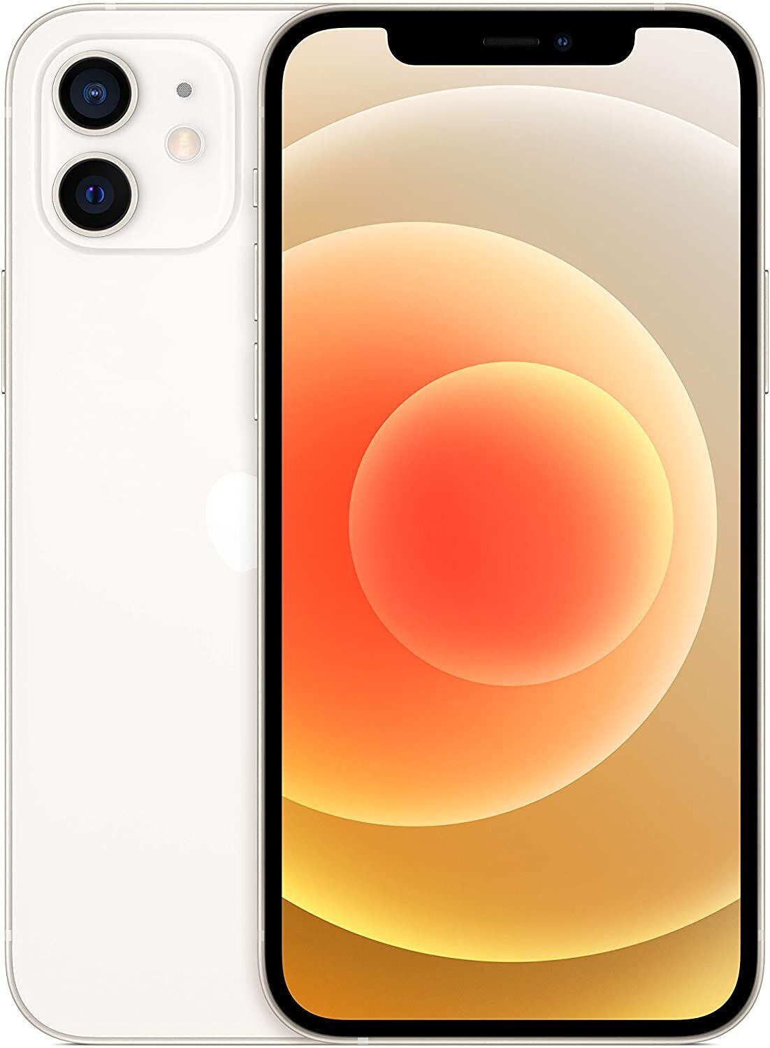 iPhone 12 64 GB Dual-SIM (eSIM, Nano-SIM) blanc Parfait état Apple reconditionné disponible sur Refurbed | Dero