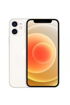 iPhone 12 Mini 128 Go 5,4'' blanc Reconditionné avec Nouvelle Batterie Très bon état reconditionné disponible sur Darty