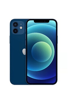 iPhone 12 Mini 64 Go 5,4'' bleu Reconditionné avec Nouvelle Batterie Bon état reconditionné disponible sur Darty