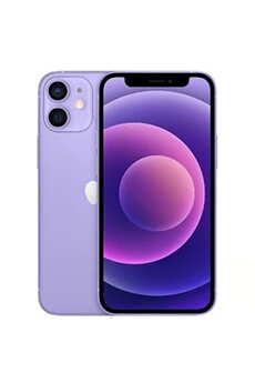 iPhone 12 Mini 64 Go 5,4'' violet Reconditionné avec Nouvelle Batterie Bon état Apple reconditionné disponible sur Darty