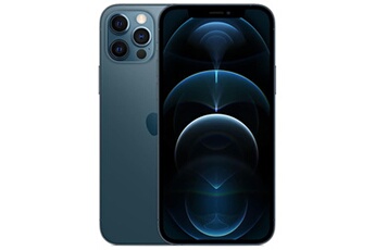 iPhone 12 Pro 6.1" 512 Go Bleu pacifique Reconditionné avec Batterie neuve Bon état Apple reconditionné disponible sur Darty
