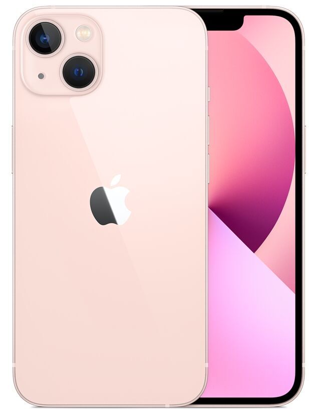 iPhone 13 128 GB Dual-SIM (eSIM, Nano-SIM) rose Bon état Apple reconditionné disponible sur Refurbed
